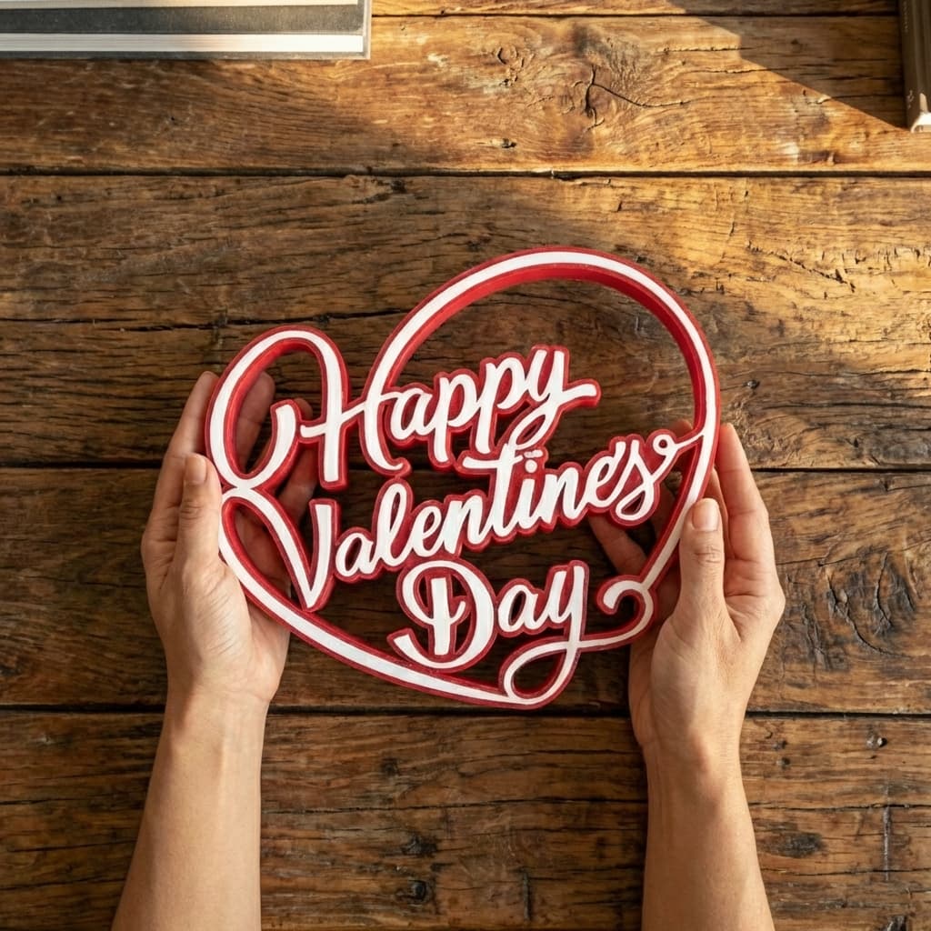 Dekor HAPPY VALENTINE 3