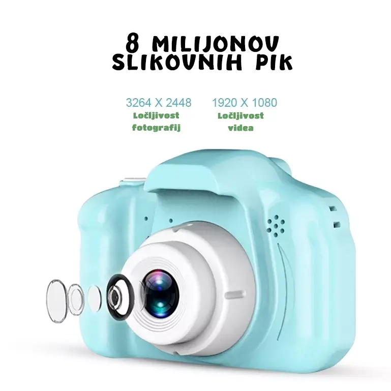 Otroški digitalni fotoaparat 3